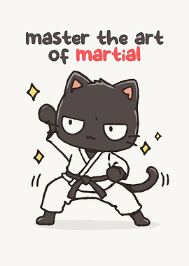 Martial Arts Cat