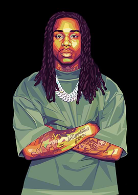 Polo G Pop Art Portrait