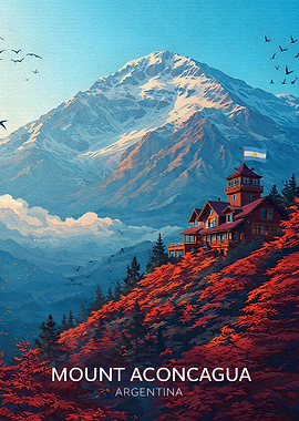 Mount Aconcagua Argentina Landscape