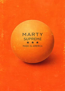 Marty Supreme Made in America PingPong Ball Poster