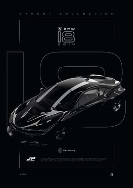 BMW i8 2014 Street Collection