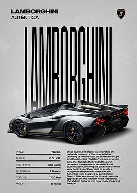 Lamborghini Auténtica Roadster