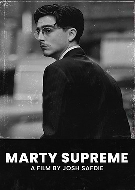Marty Supreme Film Poster