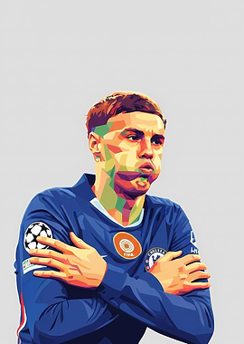 Cole Palmer in Chelsea jersey