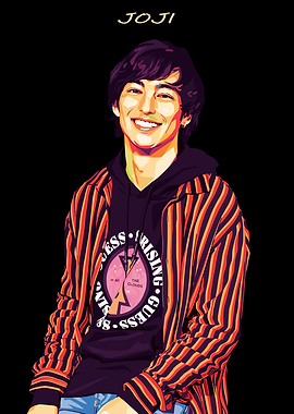 Joji Portrait with Striped Jacket