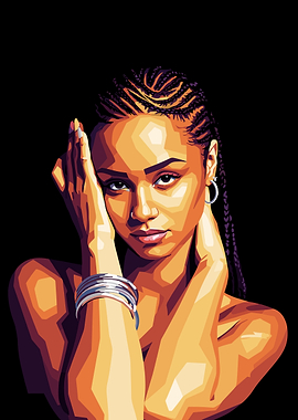 Stylized Portrait of a Woman