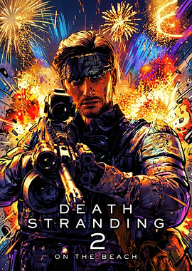 Death Stranding 2 On The Beach Poster