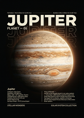 Jupiter Planet Poster