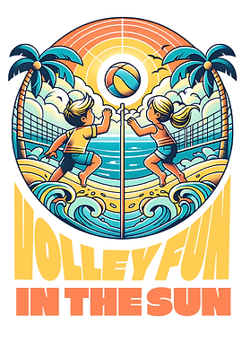 Volleyball Fun in the Sun