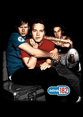 Blink-182 Band Members Portrait