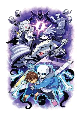Undertale Characters in Action