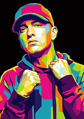Eminem Pop Art Portrait