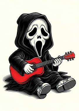 Ghostface Playing Guitar