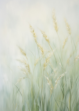 Botanical Soft Focus Reeds