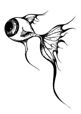 Surreal Eyeball Fish