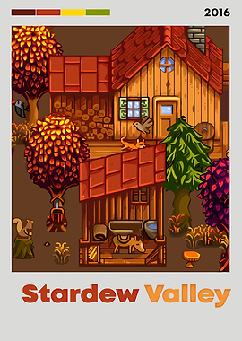 Stardew Valley Autumn Farmhouse