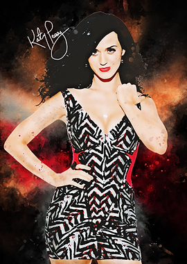 Katy Perry Zebra Print Dress