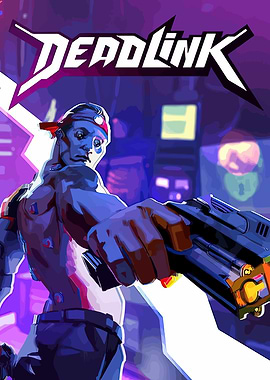 Deadlink Video Game Cover Art
