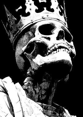 Skeleton King with Crown