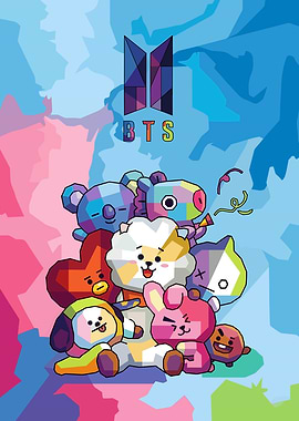 BTS Wpap art