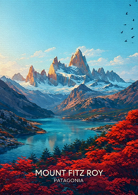 Mount Fitz Roy Patagonia Landscape