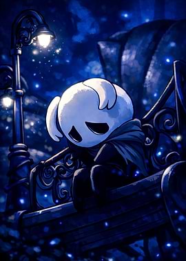 The Knight in a Blue Night