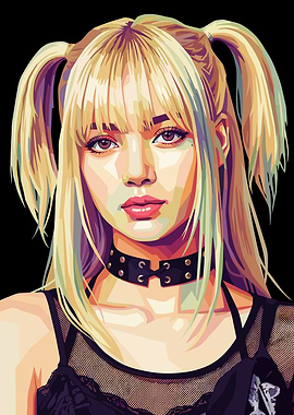 Pop Art Portrait of a Lisa