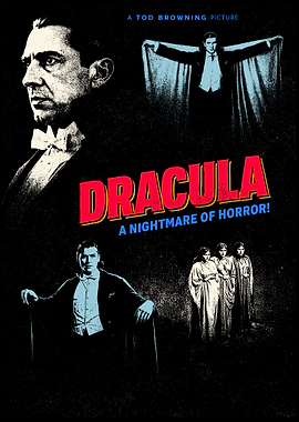 Dracula A Nightmare of Horror Movie Poster