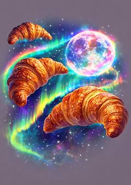Croissants in a Cosmic Aurora