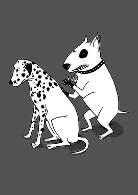 Dog Tattooing Another Dog