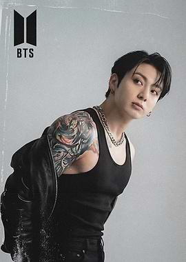 BTS Jungkook with Tattoos