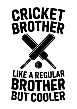 Cricket Brother But Cooler Text Art