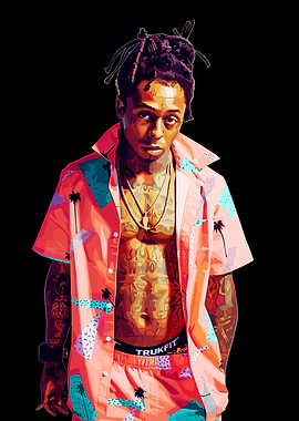 Lil Wayne Pop Art Portrait