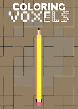 Coloring Voxels Pencil Art