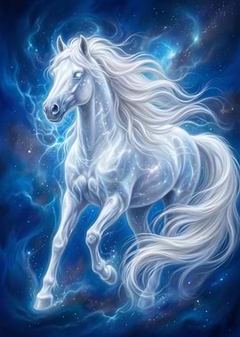 Cosmic White Horse