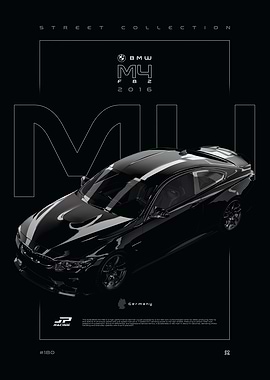 BMW M1 FB2 2016 Poster
