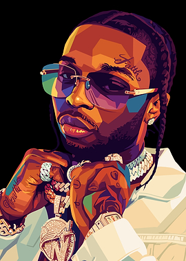 Pop Smoke Portrait