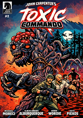 John Carpenter's Toxic Commando Comic Cover