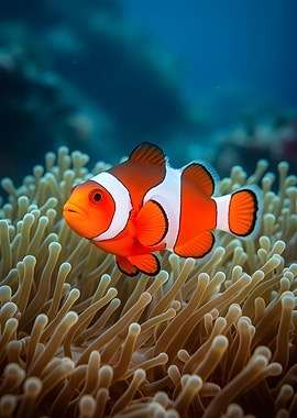 Clownfish in Anemone