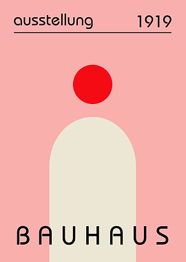Bauhaus Exhibition Poster 1919