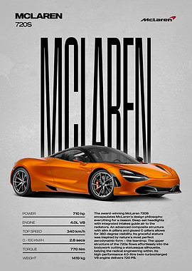 McLaren 720S Supercar