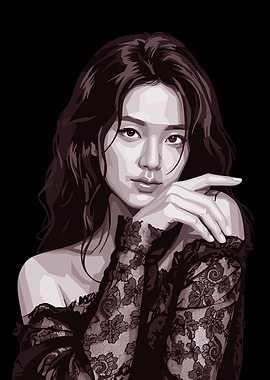 Jisoo Blackpink Portrait