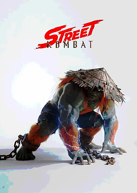 Street Kombat Blanka Fan Art