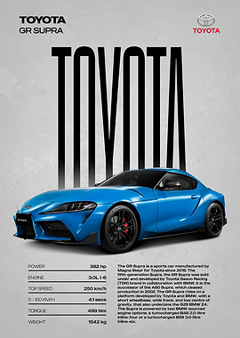 Toyota GR Supra Sports Car