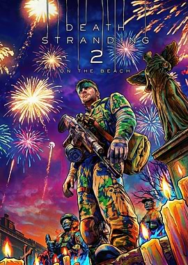 Death Stranding 2 On The Beach Poster
