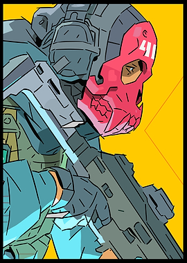 Spectre Divide Soldier with Skull Mask