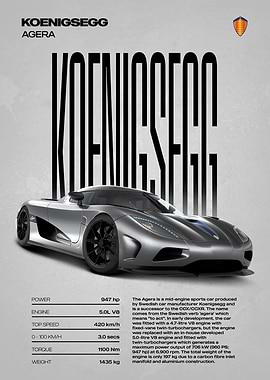 Koenigsegg Agera Sports Car