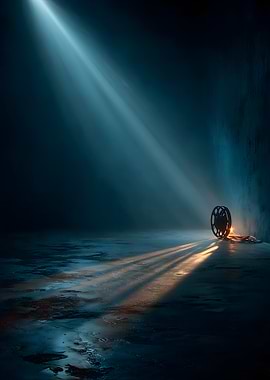 Film Reel in Spotlight
