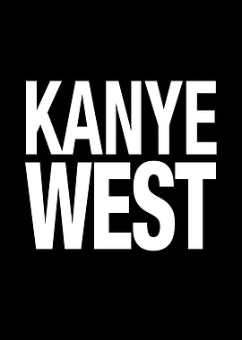 Kanye West Text Art