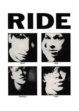 Ride Band Members Portraits